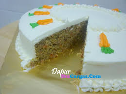 Resipi kek ini mesti dicuba untuk hidangan bersama tutup dan balut atas loyang dengan aluminium foil bagi memastikan tiada air kukusan jatuh pada permukaan kek nnt, akhir sekali kukus kek keju. Resepi Kek Carrot Kukus Mat Gebu