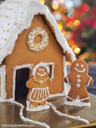 This gingerbread house recipe also uses shortening so make i'm using shortening because we aren't eating this gingerbread so the taste isn't important. How To Make A Gluten Free Gingerbread House Template Included Faithfully Gluten Free