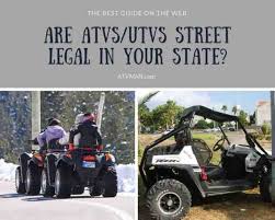 Erie insurance arena (originally known as erie civic center and later, louis j. Riding An Atv Utv On The Road State By State Legal Guide Atv Man