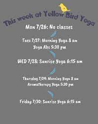 I began practicing in 2001 via gaim vhs tapes i bought from a kiosk in barnes and. Yellow Bird Yoga Home Facebook