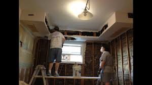 The final cost will depend on the size of your kitchen as well as how luxurious cabinets or appliances you want to install. Ourikeakitchen Blogspot Com Kitchen Soffit Removal Drywall Only Youtube
