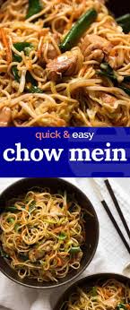 Chow Mein Recipe Recipes Chow Mein Recipetin Eats