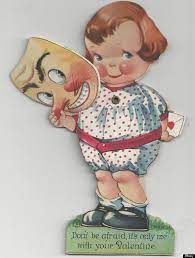 This is how they worked. 20 Creepy Vintage Valentines Cards To Haunt Your Dreams Popcorn Horror