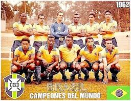 Seleccion De Brasil Campeona Del Mundo 1962 Campeones Del Mundo Equipo De Futbol Carteles De Futbol