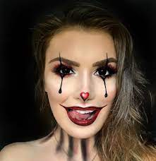 1001 Kreative Ideen Fur Ein Einfaches Halloween Make Up Ein Einfaches Fur Halloween Makeup Clown Halloween Makeup Easy Halloween Makeup