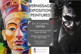 Exposition en duo, Eric & Corentin WETTER