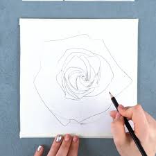 Finished up this little charcoal rosa drawing! How To Draw A Realistic Rose Arteza