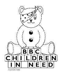 Pin By Alison Caron On Teddy Bear Love Children In Need Bear Coloring Pages Colouring Pages