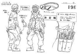 One Piece G 8 Navarone Filler Arc Mechao Mekao Model Sheet Character Design Official Reference Settei Character Design Sketch Book One Piece Manga