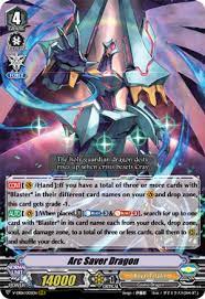 Because you don't really know what cards. Arc Saver Dragon V Cardfight Vanguard Review Pojo Com