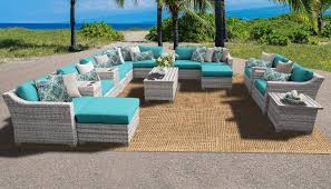You can refer to your hot dogs as artisanal beef links and none of your guests will notice because they'll be too busy admiring the. Fairmont 17 Piece Outdoor Wicker Patio Furniture Set 17a In Aruba Tk Classics Fairmont 17a Aruba