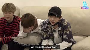 Suga Said That Taehyung And Him Don T Usually Agree So If They Start To Argue They Ll Just Hold Hands Hahahaha It S So Cute How Are The Bts Funny Bangtan Bts