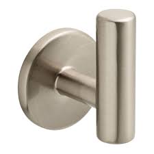 Seamless self adhesive hook wall hanger photo frame & painting holder home decor. Liberty 2 1 32 In Satin Nickel Single Post Wall Hook New Open Box Walmart Com Walmart Com
