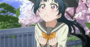 Yohane Love Live Sunshine Gif Find Share On Giphy Broly Ssj Memes Comicos Imagenes