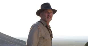 The first picture is just mainly of construction going on the location. Indiana Jones 5 Set Photos Reveal Creepy Harrison Ford Mask For Stunt Actor
