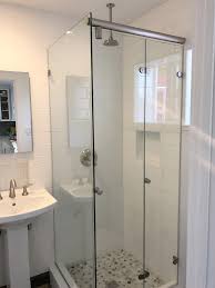 For aesthetic purposes though, thicker glass may be used for a more impressive look. Frameless Enclosures C S Shower Door
