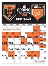 This is up from just 10 last season. Just Announced Sfgiants 2018 Spring Training Schedule By San Francisco Giants Splash Hits