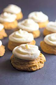 Pumpkin Cookies With Cream Cheese Frosting Recipe Classic Pumpkin Pie Recipe Pumpkin Cookies Pumpkin Spice Waffles