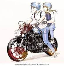 Sebenarnya tampilan motor klasik dan motor retro bisa dikatakan hampir serupa, namun biasanya motor retro jauh lebih menarik karena sudah di kemas dengan tambahan desain yang lebih modern. 100 Anime Motor Art Ideas In 2021 Anime Motorcycle Art Anime Motorcycle