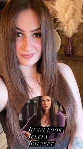 Des fans de Vampire diaries par ici? Inspi look Elena gilbert 🧛‍♀️ 🤎  #elenagilbert#hairtutorial#hairstyle#tutocoiffure#vampirediaries#tvd