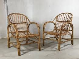 Pair Vintage Rattan Chairs Rattan Furniture Wicker Rattan Furniture Wicker Furniture Classy Rooms