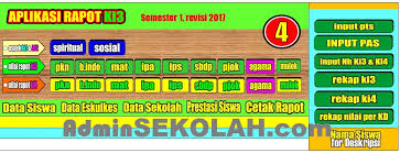 29 jul, 2021 posting komentar Download Aplikasi Raport K13 Kelas 4 Sd Semester 1 Dan 2 Update Terbaru Admin Sekolah