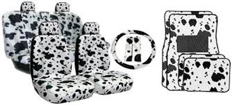Black White Cow Print Car Seat Covers Made For All Cars In 2020 Cow Print Car Accessories Cow