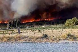 Un peligroso recorrido en medio de incendio en california 1:44. Incendio La Nacion