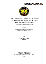 Setelah anda membaca latar belakang untuk contoh makalah ekonomi di atas sekarang kita akan kupas sebenarnya apa tujuan dari penyusunan karya tulis ini. 19 Contoh Judul Karya Tulis Ilmiah Akuntansi