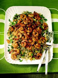 Maybe you would like to learn more about one of these? Grilled Chile Lime Shrimp With Israeli Couscous Mango And Zucchini The Splendid Table