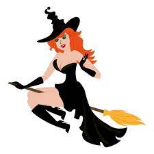 Halloween Witch Svg Sexy Witch Svg Girl With Broom Witch - Etsy