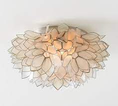 Find glass, capiz and beaded flush mount lights that are low profile and perfect for closets and halls. Capiz Flush Mount Pottery Barn