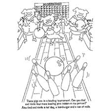 Learn about famous firsts in october with these free october printables. 10 Amazing Bowling Coloring Pages For Your Toddler