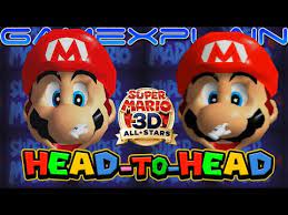 Super Mario 3d All Stars Graphics Comparison Mario 64 Switch Vs N64 Youtube Super Mario 3d Mario Super Mario