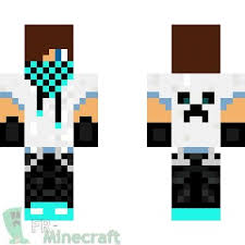 Minecraft Cool Skins For Boys Apercu De La Skin Minecraft Skater Boy Bleu Skin Minecraft Tuto Bavoir Dessin Pokemon
