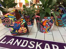 Jerman balang lukisan pasu antik amphora kapal. Impiana Pasu Bunga Lukisan Tangan Dari Landskapucam Facebook