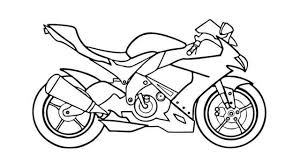 How To Draw A Super Bike For Racing Step By Step Sportsbike Drawing Bike Drawing Motorbike Drawing Motorcycle Drawing