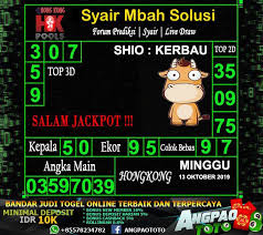 Syair Hk 13 Okt 2019 Website Membaca Dunia