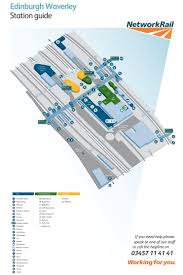 Edinburgh Waverley Railway Station Map Station Map Map Railway Station