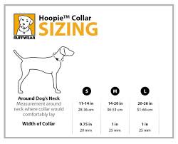 ruffwear hoopie collar size guide