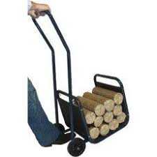 Chariot Et Panier A Buches Acier Delta Styl Buches Panier Bois Panier A Buche Panier