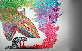 Trippy Wallpaper Psychedelic Art Art Buy Art Artworks