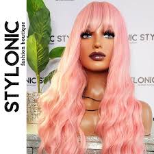 Neon Pink Wig for Women