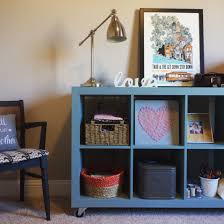 Expedit Ikea Bookshelf Painted Duck Egg Blue With Annie Sloan Chalk Paint Painting Ikea Furniture Ikea Bookcase Ikea Furniture