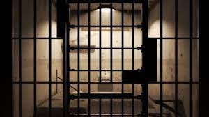 Animation Old Grunge Locked Prison Cell Seen Jail Bars Dolly Video By C 3dmentat Stock Footage 198081812