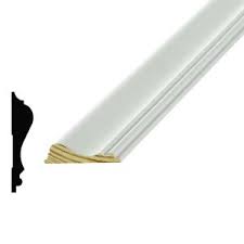 Sculptured wall base / edge effects / cetera. Alexandria Moulding Lwm 390 5 8 In X 2 5 8 In X 96 In Primed Medium Density Fiberboard Chair Rail Moulding 07390 9u096c The Home Depot