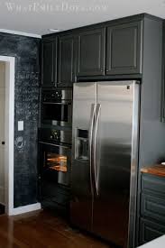Kitchen Cabinets Refrigerator Surround Tall Kitchen Cabinets Black Kitchen Cabinets Black Kitchens