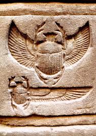 Scarab beetles were considered sacred in ancient egypt, and these insects were linked with the religion and mythology of the land. Sculture Egypte Ancienne Ancient Egyptian Art Ancient Egypt Egyptian Art
