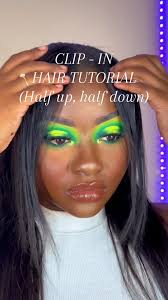 Half Up Half Down Hair Tutorial with Clip-In Extensions