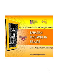 Laman web bahagian pengambilan pelajar. Diploma Kejururawatan Uitm Sabah